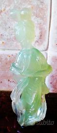 Figura di donna in giada originale cinese antica
4