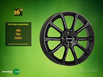 Cerchi in Lega 16" Fiat Lancia Alfa