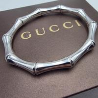 BRACCIALE GUCCI BAMBÙ ORO BIANCO