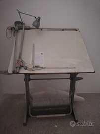 Tavolo e tecnigrafo Zucor vintage