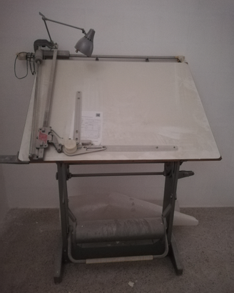 Tavolo e tecnigrafo Zucor vintage