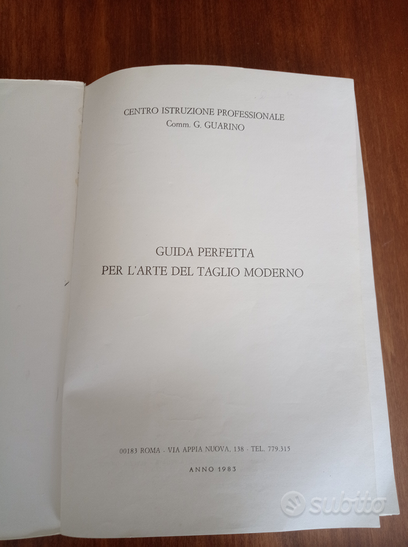 Metodo di taglio sartoriale Guarino - Libri e Riviste In vendita a Verona