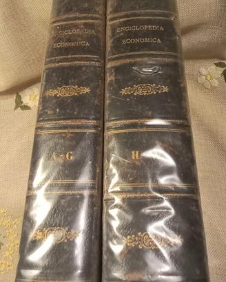 Ennciclopedia Economica completa 1860/61 in  2 vol