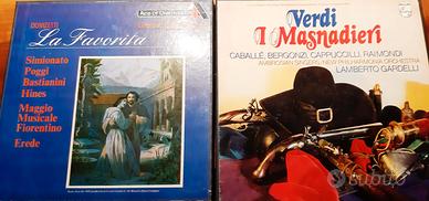 LP Verdi I Masnadieri e Doninzetti La Favorita