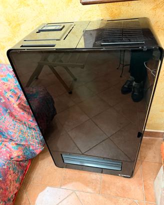 Stufa a pellet Ungaro Liby 7,6 kW vetro nero