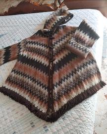 Mantella /Poncho tg Unica -Vintage Dressing 