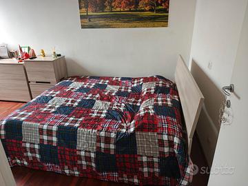 Letto contenitore (no materasso) comò e comodini