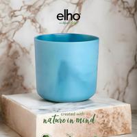 Elho vaso 22 cm The Ocean collection blu