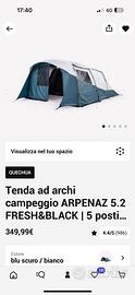 Tenda 5 posti