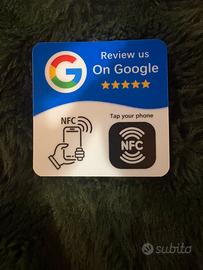 Card NFC Google Review per recensioni attività