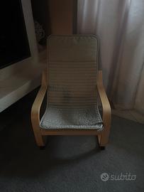 Poltroncina ikea per bimbo e adulto