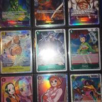 One piece, lotto misto 24 carte , Near Mint eng 