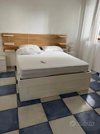 letto matrimoniale con cassettoni 