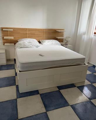 letto matrimoniale con cassettoni 