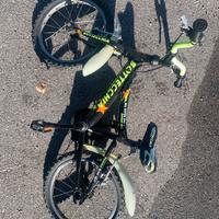 Bicicletta con rotelle