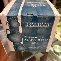Brocca Acquerello in ceramica da 1,5 L di Brandani