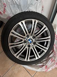 Cerchi in lega BMW serie 1 con gomme invernali