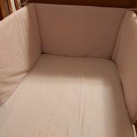 Paracolpi rosa per lettino – COME NUOVO