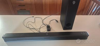 Soundbar con subwoofer wireless