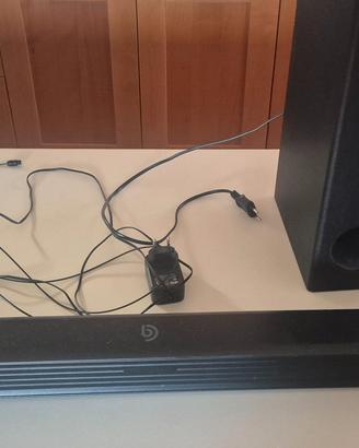 Soundbar con subwoofer wireless