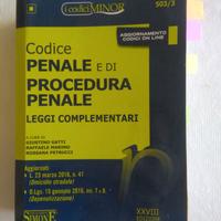 Libro Codice Penale e di Procedura Penale MINOR