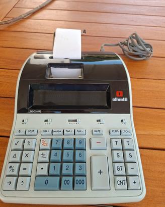 calcolatrice Olivetti Logos 812