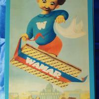 RIPRODUZIONE DI SCATOLA IN LATTA CON LOGO VINTAGE