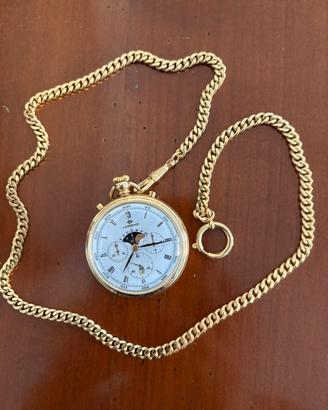 Orologio Lorenz da tasca con catena