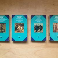 Collezione di 4 libri "Pascoli Poesie"