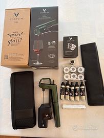 Coravin 'Timeless Six+' Emerald Green Premium Set