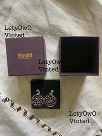 Orecchini Stroili Mandala o Fiore, Acciaio inox