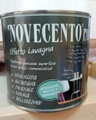 vernice Novecento paint  effetto lavagna 