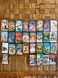 Videocassette vhs classici Disney