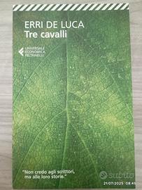 Tre cavalli- Erri de Luca