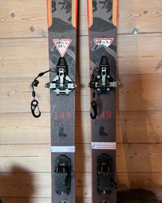 Dynafit Seven Summits 149 + 2 pelli Pomoca