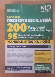 Manuale Concorso Regione Siciliana - 200 Funzionar