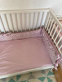 Lettino + materasso  Ikea Gulliver 60x120