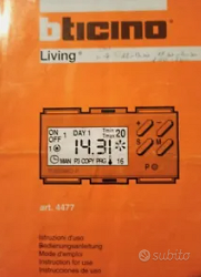 CRONOTERMOSTATO BTICINO 4477-