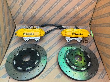 Kit Freni Brembo Giallo Originale 500 Abarth 305