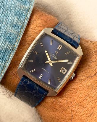 Omega seamaster automatico blu vintage