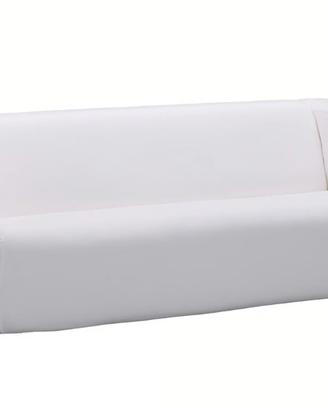 divanetto 2/3 posti KLIPPAN Ikea bianco similpelle