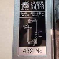 Convertitore Geloso G.4/163 UHF-HF vintage per rad