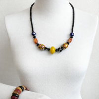 Lotto boho: 2 collane + bracciale perline