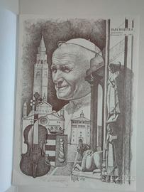 Litografia Papa Karol Vojtiyla Giovanni Paolo II