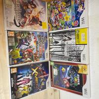 11 SOLO custodie giochi Wii e 3DS con istruzioni