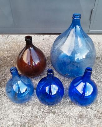 Damigiane azzurra - blu - marrone a scelta