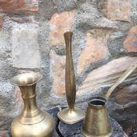 Set 3 Pezzi in Ottone Vintage