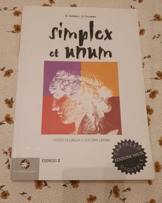 Simplex et unum, libro latino