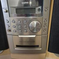 mini stereo con casse