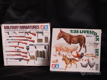 Tamiya 1/35 U.S. Infantry Weapons & Livestock Set
